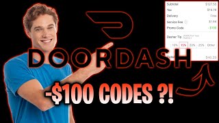 DoorDash Promo Codes  NEW DoorDash Coupon Code 2024 [upl. by Arin198]