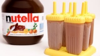 Nutella Popsicle Recipe  Laura Vitale  Laura in the Kitchen Episode 769 [upl. by Netsreik]