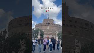 Castel SantAngelo Rome  Italy 🇮🇹 shorts travel shortsvideo shortsfeed [upl. by Akimit632]