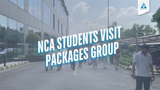 NCA Students Visits Packages Mall [upl. by Akemot]