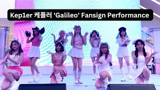 4K 231014 Kep1er 케플러 Musicart Starfield Goyang Fansign Galileo Performance KEP1ER 케플러 GALILEO [upl. by Nolur]