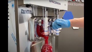 Frozen Beverage Cleaning and using Spaceman frozen beverage machines [upl. by Caria]