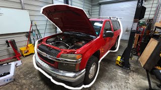 Radiator replacement on 20042012 Chevy Colorado [upl. by Nimref74]