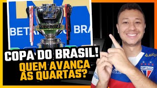 Meus Palpites na CopaDoBrasil  Oitavas de final quem avança as quartas do torneio [upl. by Carpet641]