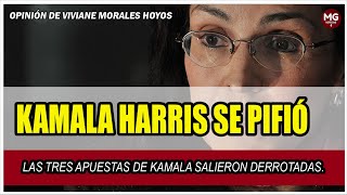 KAMALA HARRIS SE PIFIÓ 🔵 Opinión de Viviane Morales Hoyos [upl. by Ynohtn212]