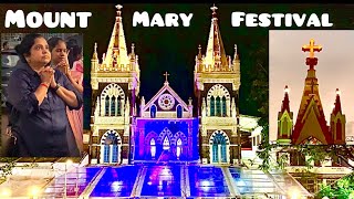 MOUNT MARY FESTIVAL 2023  മൗണ്ട് മരി ഫെസ്റ്റിവൽ 2023 BANDRA FAIR ✨💥 [upl. by Acirt314]