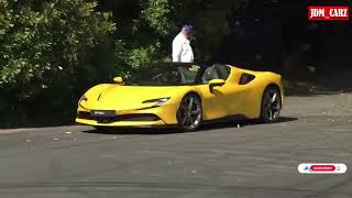 Modified Cars leaving Car Show 2024  LamborghiniFerrari [upl. by Alisen]