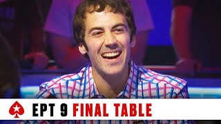 EPT 9 Monte Carlo 2013  Main Event ♠️ Episode 8 ♠️ Final table ♠️ PokerStars Global [upl. by Gracye422]