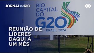 Um mês para a reunião do G20 [upl. by Dimitry]