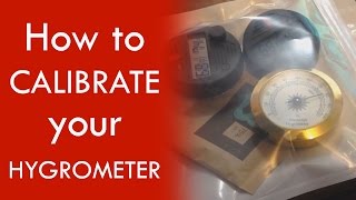 How to calibrate your hygrometer [upl. by Kerek]