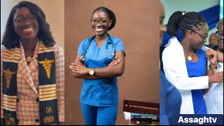 Meet Erica Ntiamoah Mensah The youngest female medical doctor in Ghana [upl. by Isaak91]