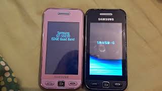 Samsung Tocco LiteStarAvila GTS5230  onoff Old vs new 2010 firmware [upl. by Zelda]