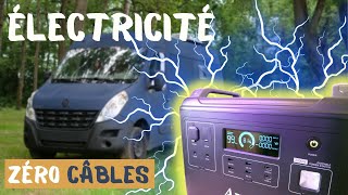 BATTERIE NOMADE 2000W en van ⚡️  tu peux TOUT BRANCHER  🚐🔋 aferiy fourgonaménagé [upl. by Ennirac]