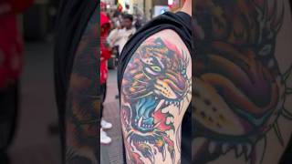 Crazy Eyeball Tattoo wait for the end tattoo tattooartist tattooart ink [upl. by Winny]