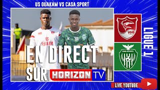 EN DIRECT Matche ligue 1 US OUAKAM vs CASSA SPORT [upl. by Levenson]