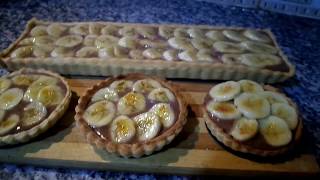 Tarte à la banane ترتة بالموز [upl. by Eiralav]