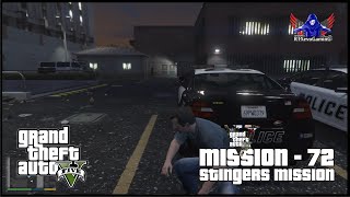 GTA 5  Mission 72 Planning the Big Score \ Stingers [upl. by Harutak]