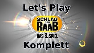 Lets Play Schlag den Raab 3 Komplett German HD [upl. by Kannan830]