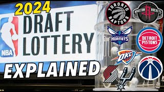 The NBA Draft Lottery Explained I 2024 NBA Draft Lottery Odds and how the NBA Draft Lottery works [upl. by Alarice890]