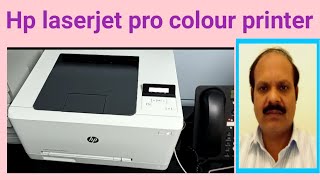 How to put ink cartridge in Hp Laserjet pro colour printer M252n  Daily new solutions [upl. by Hnacogn677]