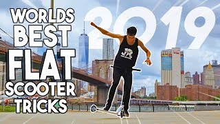 WORLDS BEST FLAT SCOOTER TRICKS COMPILATION 2019 [upl. by Kinney881]