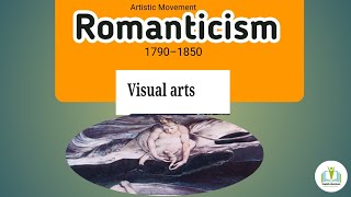 what is visual art in romantic literature visualart romanticism literaturepag [upl. by Maletta]