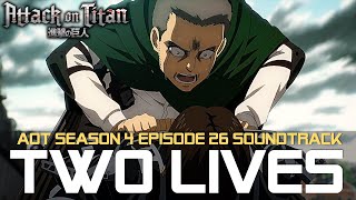 Attack On Titan S4 Ep26 OST  Connie amp Armin VS Samuel amp Daz HQ COVER [upl. by Artsa349]