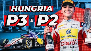 Enzo Fittipaldi com PÓDIO DUPLO na Hungria F2 [upl. by Hera]