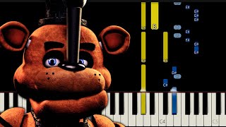 How to Play FNAF 1 Song on Piano [upl. by Grimona]