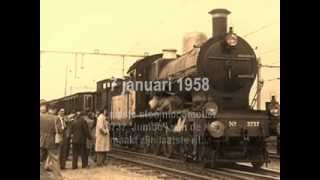 7 januari Laatste stoomtrein 1958 [upl. by Bertha]