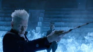 Fantastic Beasts UHD  The Crimes of Grindelwald 2018  Protego Diabolica 1213  4K Clips [upl. by Firahs]