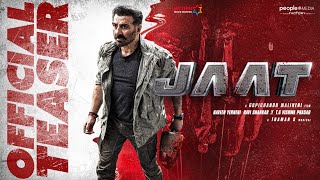 JAAT Official Teaser  Sunny Deol  Gopichandh Malineni  Thaman S  TG Vishwa Prasad  PMF [upl. by Yirinec693]