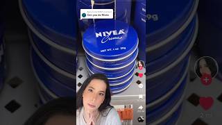 Creme nivea de latinha é o verdadeiro milagre de gerações nivea face skincare viralvideo beauty [upl. by Florenza676]