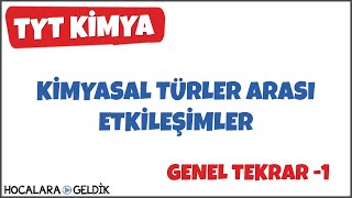 Kimyasal Türler Arası Etkileşimler [upl. by Ylam]