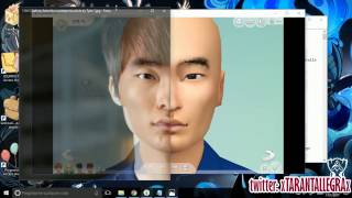 Faker SIMS 4 CAS update CUS actualización [upl. by Viva]