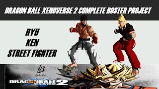 Dragon Ball Xenoverse 2 Mods Ryu vs Ken Street Fighter [upl. by Crowell]