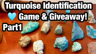 Turquoise Identification Game amp Giveaway Part1  THE GAME [upl. by Azila]