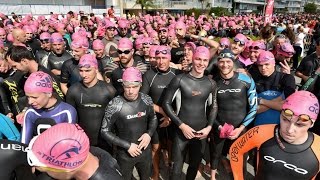 Triathlon Audencia La Baule 2015  voir ou revoir le TriRelais Grand public Etudiant Handisport [upl. by Nickles]