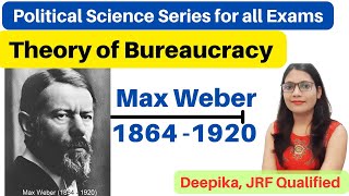 Bureaucratic Theory by Max Weber  Administrative Theory [upl. by Naerda116]