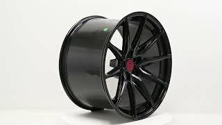 Brada Wheels CX2 Gloss Black Rotary Forged BA001 [upl. by Gnov]