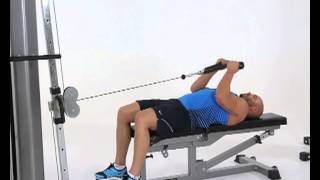 Lying Cable Rope Hammer Curls [upl. by Zoe]