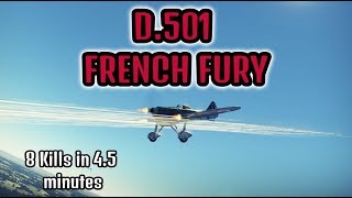 8 Kills D501 in 45 Minutes  French Fury  Gameplay  War Thunder [upl. by Czarra736]