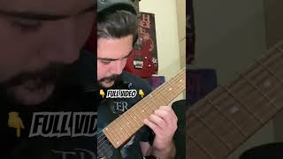 OctavariumRazor’s EdgeGuitar Solo Full vid on my channel🚨 guitar metal solo dreamtheater [upl. by Matteo]