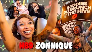 We Surprised Zonnique With A Full Day Of Turning Up 🎉🎉🎉 We Started At 2 Pm amp Ended At 4 Am😱 [upl. by Savage]