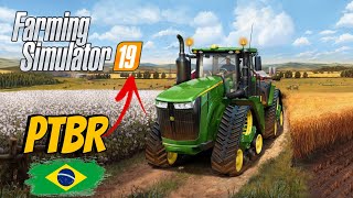 COMO DEIXAR O FARMING SIMULATOR 19 EM PORTUGUÊS 2023 [upl. by Chandal]