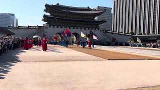 Gyeongbokgung Palace Changing of the Guard [upl. by Juno]