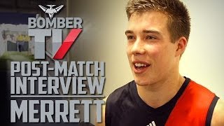 BTV Postmatch interview  Merrett [upl. by Lida229]