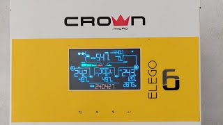 How to read the inverter display of Crown and knox inverter ✨️ part 1 crown solar solarsystem [upl. by Seitz]