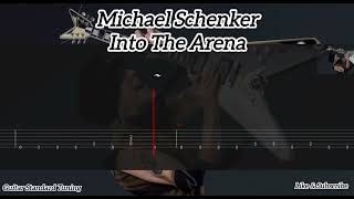 Michael Schenker  Into The Arena  Tab Guitar [upl. by Dworman353]