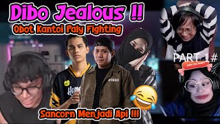 DIBO JEALOUS 🤣😂  OBOT KANTOI SANCORN JADI API PART 1  DIBO LIVE FACECAM MLBB [upl. by Nilauqcaj]